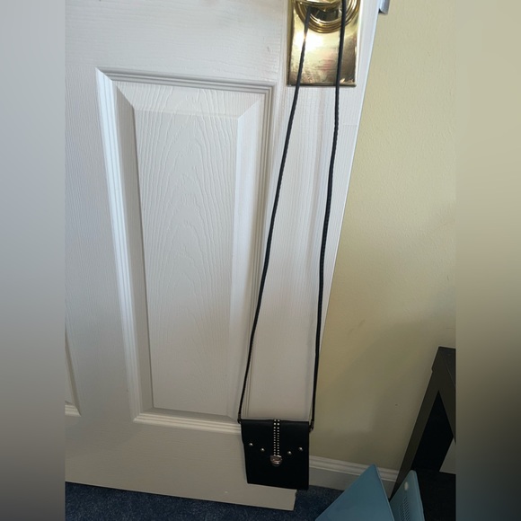 Cute Black Phone Holder / Purse- **NEVER USED** - Picture 5 of 16